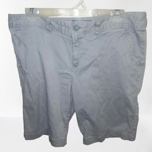Eddie Bauer Gray Bermuda Size 12 Shorts